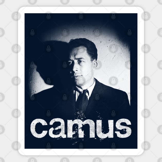 Albert Camus / Aesthetic Fan Art Design Magnet by DankFutura